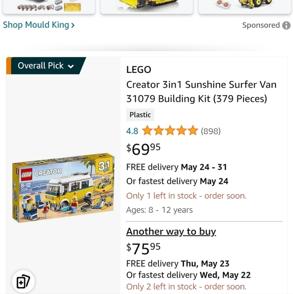 Lego sunshine surfer van 3-in-1 set #31079 - Picture 15 of 15